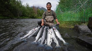 Combat Fishing Alaska Sockeye Salmon on The Famous Russian River! (CATCH CLEAN COOK)