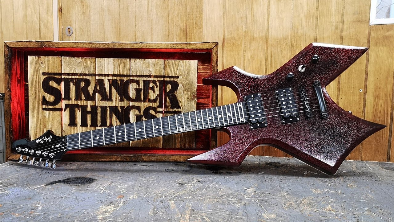 Eddie Munson Guitar making - Stranger Things 