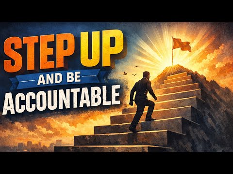 Step up and be accountable