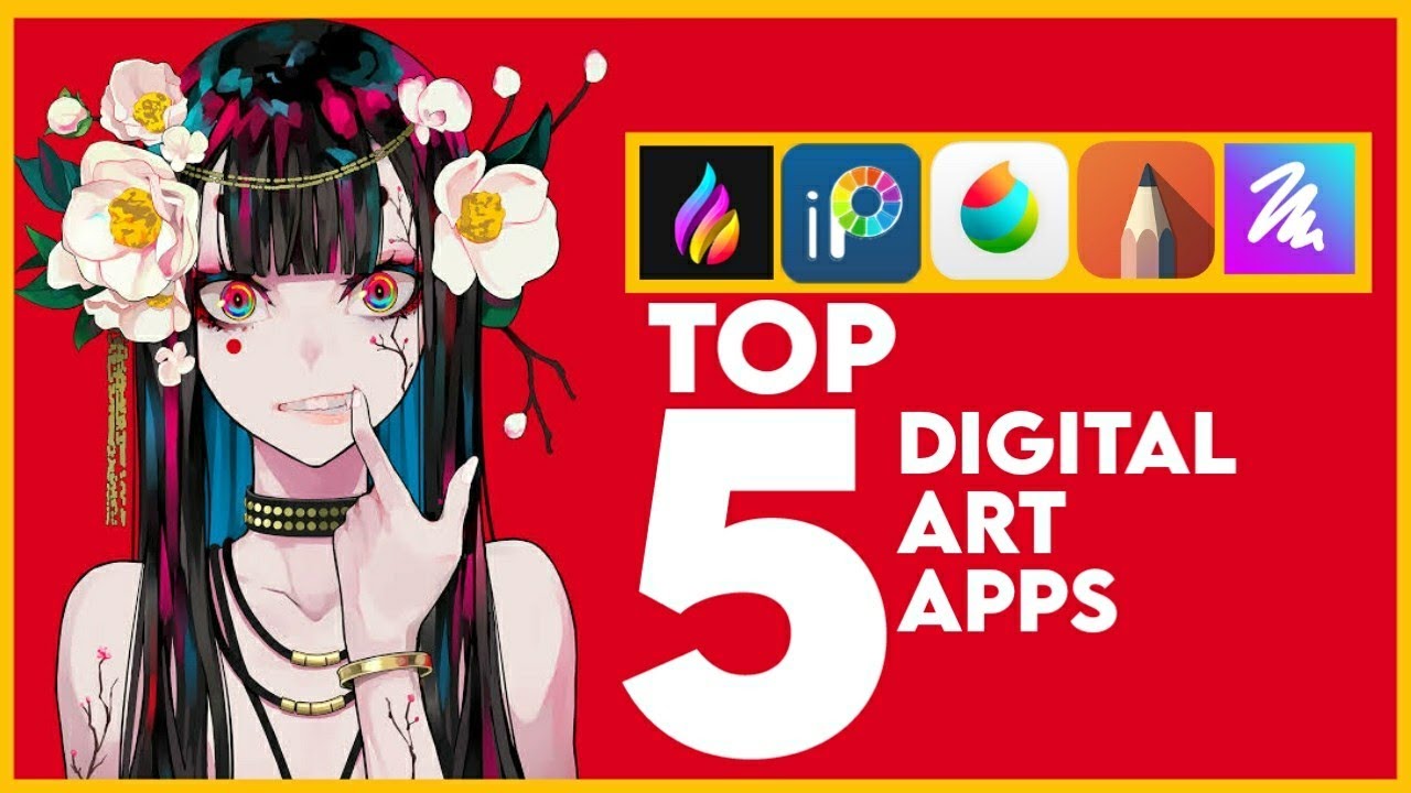 Top 5 Digital Art Apps for Android and iOS devices 2021 - YouTube