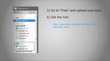 How to add background music | Weebly tips and tricks