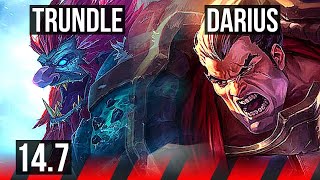 TRUNDLE vs DARIUS (TOP) | 5/1/5 | EUW Master | 14.7