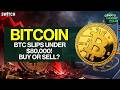 Crypto Market Pulse: BTC Slips Under $80K! Buy Or Sell । Top News of The Day। Powered by CoinSwitch