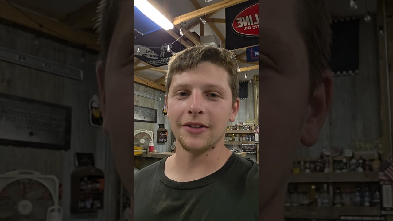 Bent pushrod on the Galaxie! 