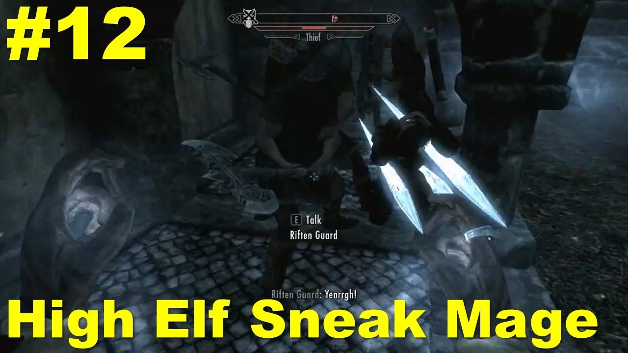 Skyrim High Elf Sneak Mage on Legendary Difficulty - 12