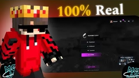 How To Install Feather Client in Mojo Launcher | 500+ FPS in Low End Device