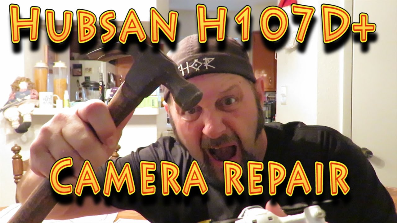 REPAIR: Hubsan X4 H107D+ FPV Drone Camera Repair!!! (03.21.2016)