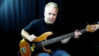 Video thumbnail of "How To Play Satisfaction  on bass guitar - Rolling Stones"