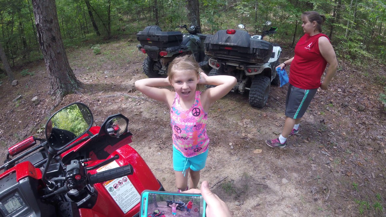 Ouachita National Forest (OKLA) ATV Quad Off Road Ride 1/6 YouTube