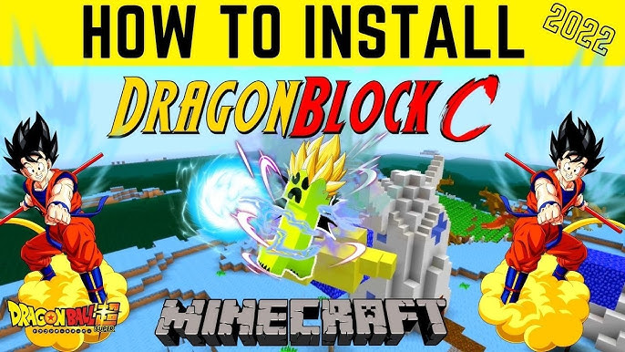 How to Install Dragon Block and Naruto C Together - Minecraft