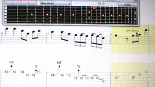 Black Magic Woman - Peter Green - tabbed and scored chords