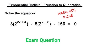 How to Solve Exponential Equations That Lead to Quadratic | Step-by-Step Tutorial