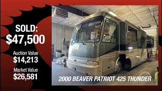 Recreational Vehicles / RVs Auction Results - November 5, 2025