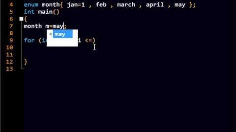 C++ Enum with Examples