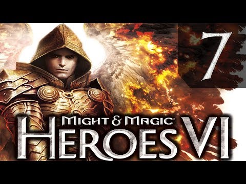 Видео: Герои 6(Might & Magic: Heroes VI)- Сложно - Прохождение #7 Некрополис-1