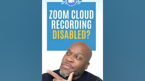 How to Fix "Zoom Cloud Recording Disabled"