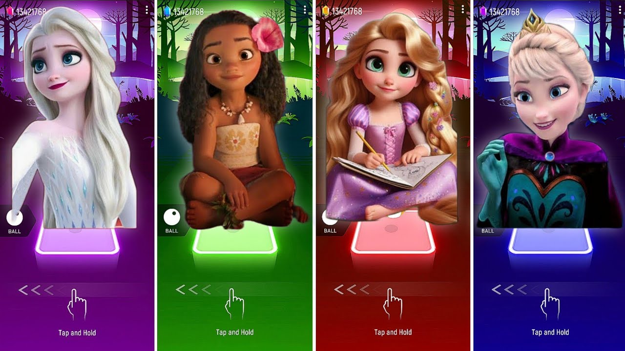 Moana How Far I'll Go 🆚 Elsa Let It Go 🆚 Anna Do You Want to Build a Snowman 🆚 Mandy I See the Light