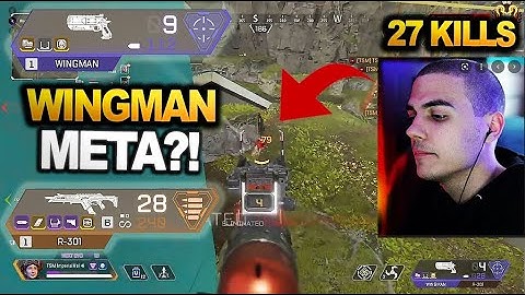 TSM Imperialhal Enters GOD MODE In Predator Rank after getting WINGMAN & R-301 ( apex legends )