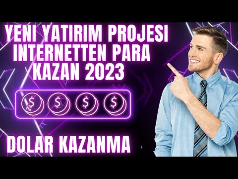 YENI DOLAR KAZANMA PROJESİ 2023 | İNTERNETTEN DOLAR KAANMA UYGULAMASI | PARA ÇEKIM KANITI | INCELEME