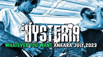 Hysteria - Whatever you Want