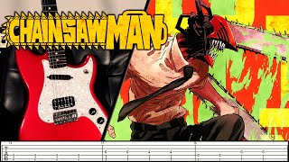 [TABS] CHAINSAW MAN OP【KICK BACK】Guitar Cover