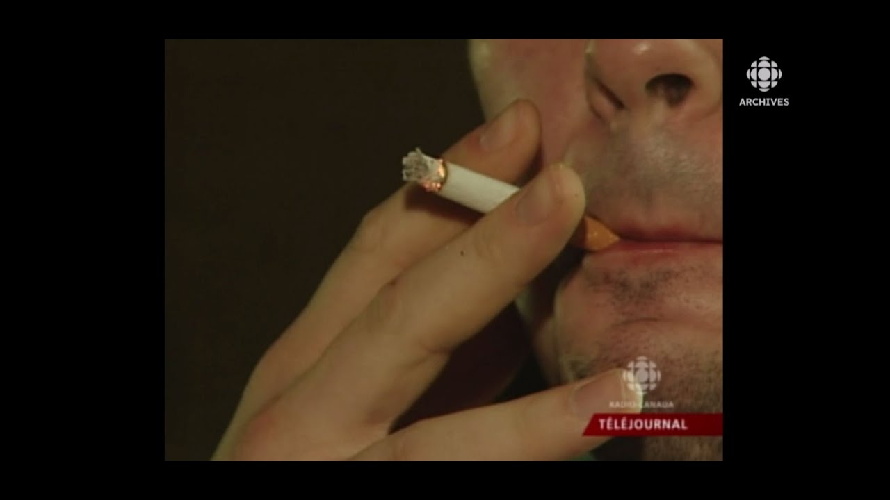 En 2006, début de l'interdiction de fumer dans les bars et restaurants au Québec