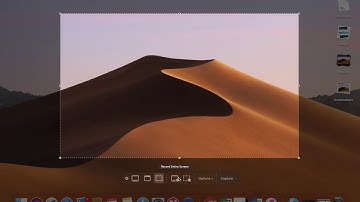 Mojave Feature: Command + Shift + 5 (Screen Recording/Screen Capture)