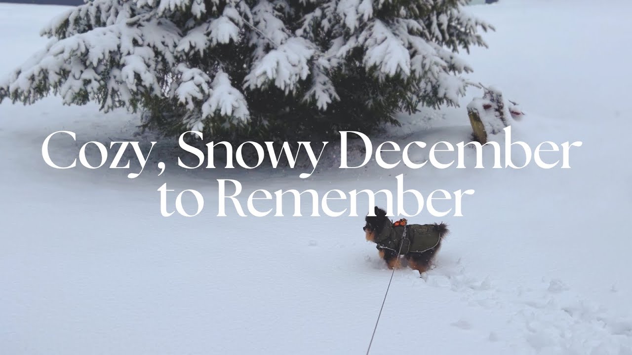 Cozy, Snowy December to Remember | Healing, Christmas Prep & Simple Self-Care at Home in Norway