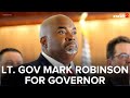 Lt. Governor Mark Robinson plans to run for NC Governor