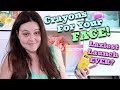 🤔Reviews Unfiltered 🤔Crayola Crayon MAKEUP Review! Is it as BAD as they say? | Jen Luvs Reviews