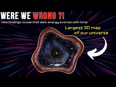Largest 3D map the Universe's Dark Energy May Be Evolving