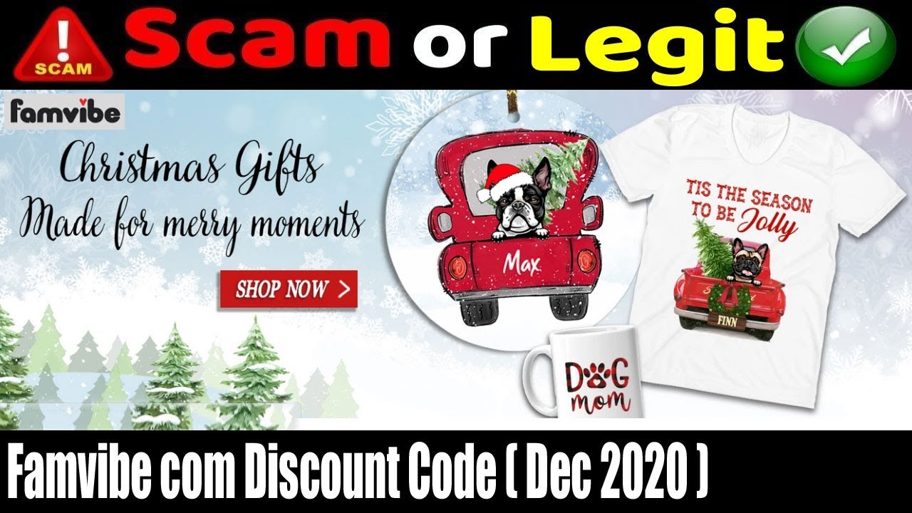 Famvibe com Discount Code {December 2020} Watch the Video & Know Scam