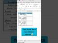 Remove Extra Spaces in Excel | Excel TRIM Formula #excel