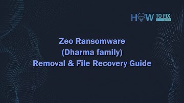 Zeo Ransomware (Dharma family) Virus Removal & File Decryption Guide