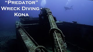 Scuba Diving Predator Wreck Diving Site - Kona, Hawaii June 2020