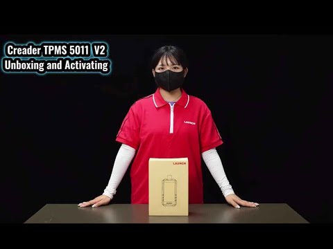 LAUNCH Creader TPMS 5011 V2 Unboxing and Activation Guide- launchx431.fr