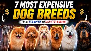 Exclusive 7 Most Expensive Dog Breeds in the World! Information