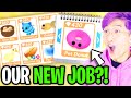 Can We WORK FOR ADOPT ME And Get The NEW DONUT PET!? (HUGE NEW ADOPT ME UPDATE COMING SOON?!)