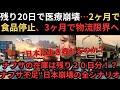残り20日で医療崩壊…2ヶ月で食品停止、3ヶ月で物流限界へ―ナフサ不足“日本崩壊の全シナリオ”