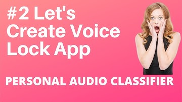 Voice lock app in MIT APP INVENTOR