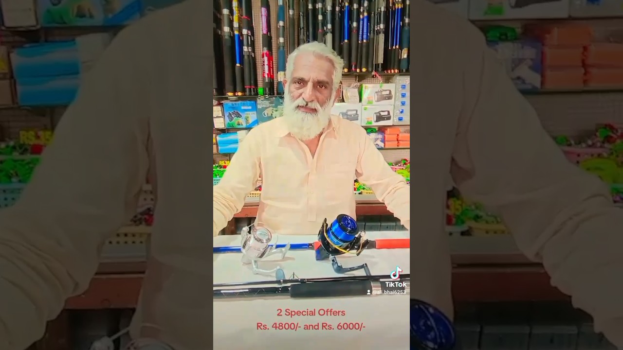 Special Offer on Original Black Winner 2pc Rod by Al-Sheikh Fishing Sports Rawalpindi.