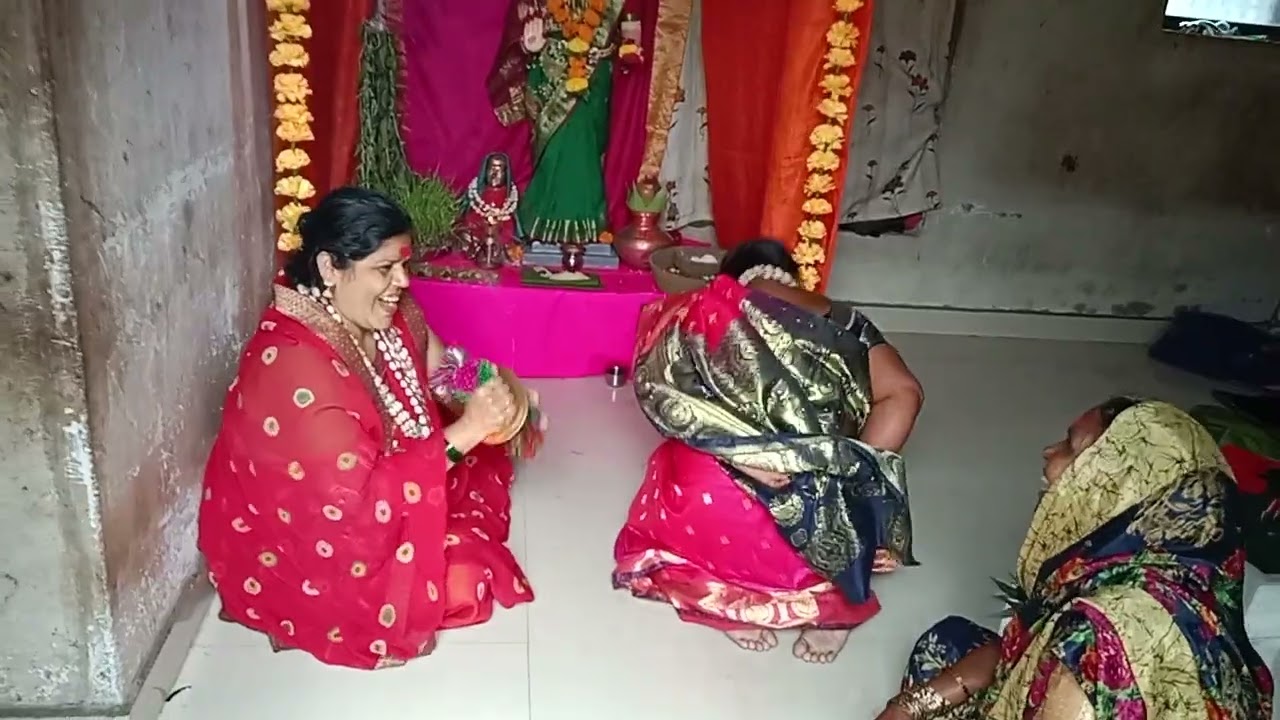 बघाया ताईच्या अंगात आल जयश्री माळी भूमकर 