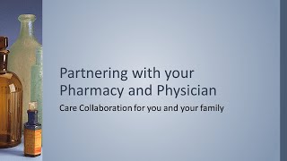 Partnering With Your Pharmacy
