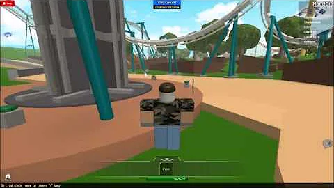 My day at Roblox Theme Park (part one)
