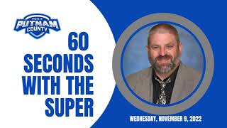 2022-2023: 60 Seconds with the Super, November 9, 2022.