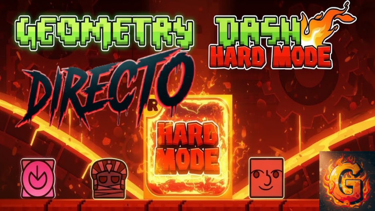 #2 Últimos niveles del Modo Hardcore - Geometry Dash - YouTube
