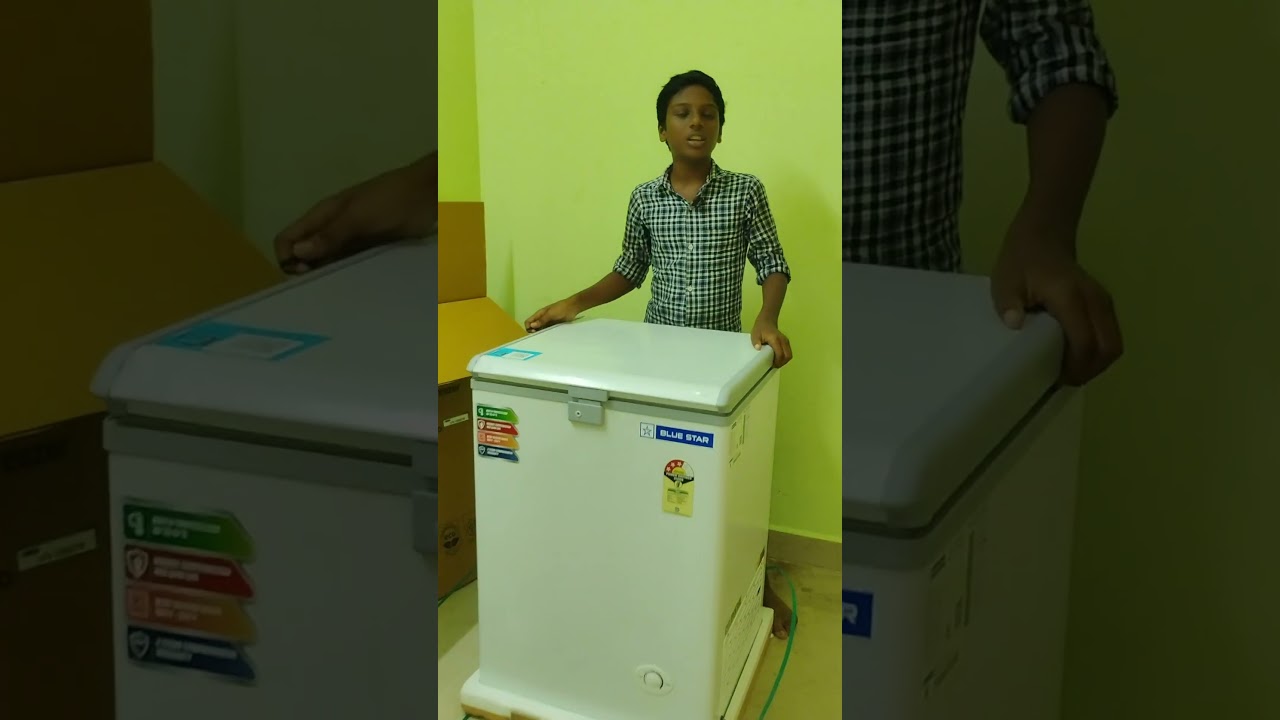 Blue Star Deep Freezer Unboxing Tamil | blue star 108 L Single Door Freezer