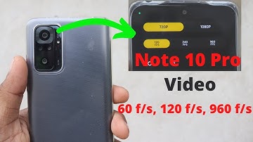 How To Record Slow Motion Video In redmi Note 10 Pro | Education | Hindi Video | Sen Technical.
