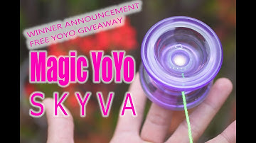 Magic YoYo Skyva - Unboxing Review and PLAY & GIVEAWAY WINNER ANNOUNCEMENT!!
