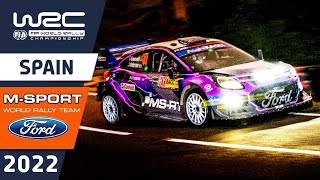 M-Sport Ford Rally Highlights - Final Day | WRC RallyRACC - Rally de España 2022